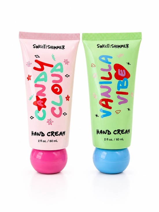 Sweet and Shimmer Other - Sweet & Shimmer Hand Cream Duo Set Candy Cloud Vanilla Vibe Ulta (2pc)